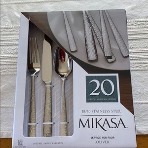 Mikasa 20-piece silverware set - “Oliver” style